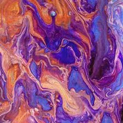 Swirling colour, illustrating art at the heart of self hypnosis
